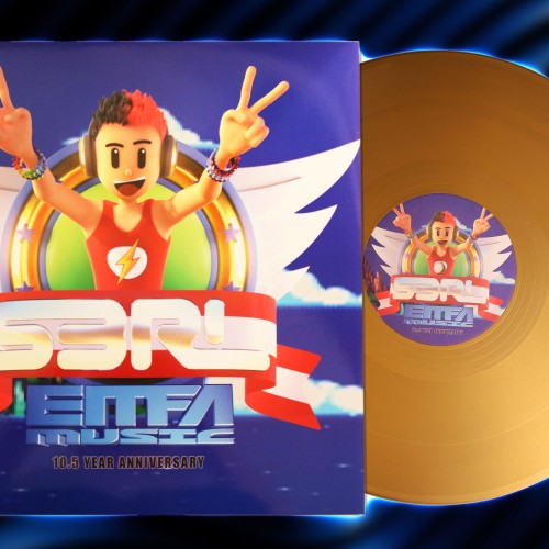 Emfa Music 10.5 Year Anniversary Special Limited Edition NFT Gold Vinyl
